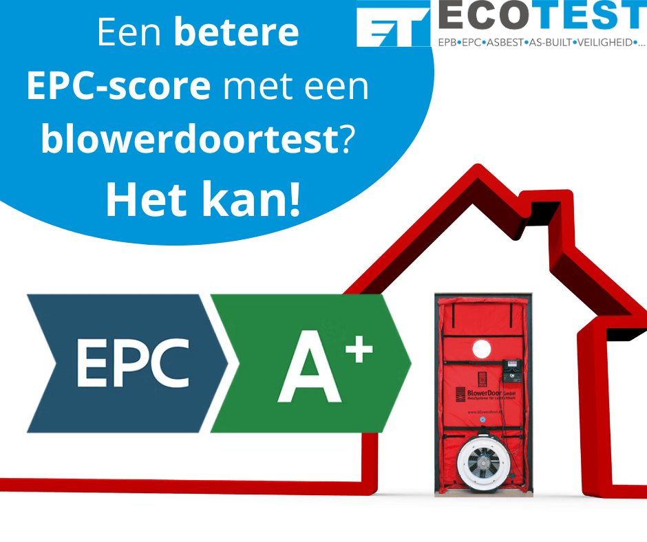 Betere EPC door blowerdoortest, EPC en luchtdichtheid